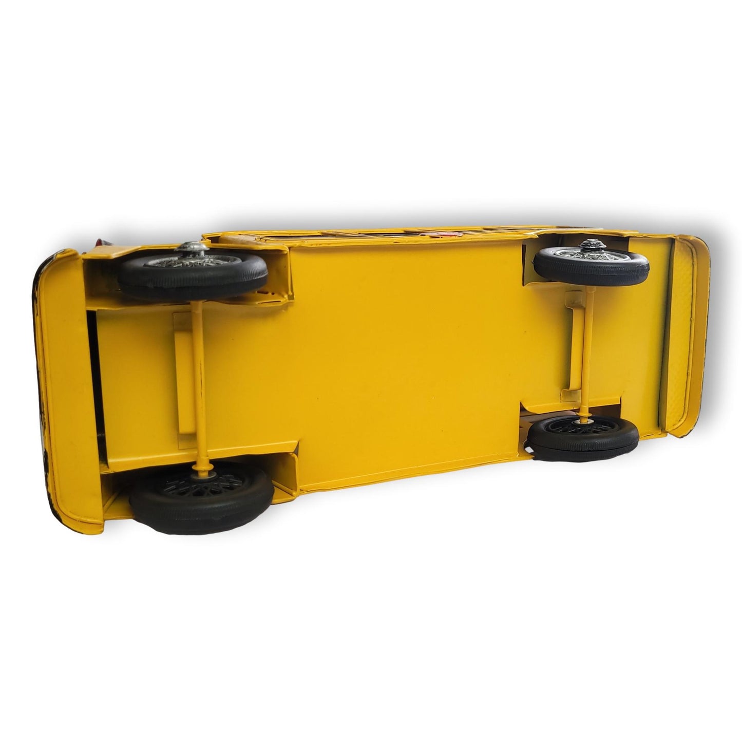 Bus Escolar de Chapa Vintage de 32 cm.