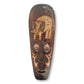 Máscara en madera tallada a mano de 50cm.