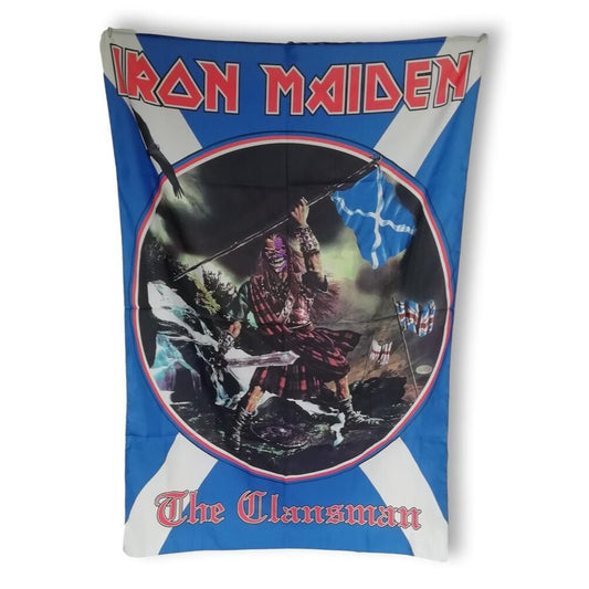Bandera Iron Maiden en Tela
