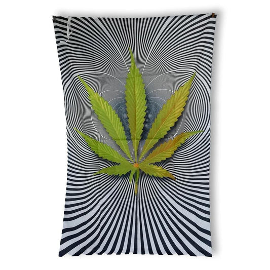 Bandera Chala - Marihuana - Cannabis en Tela