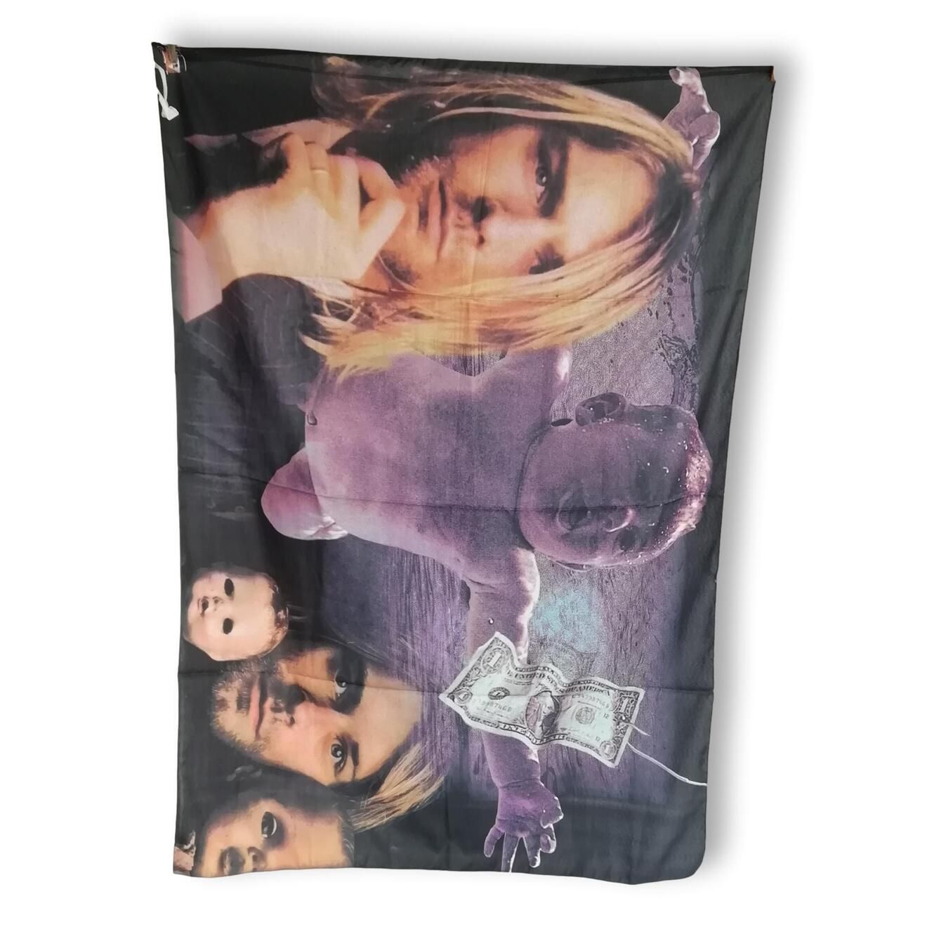 Bandera Kurt Cobain - Nirvana en Tela