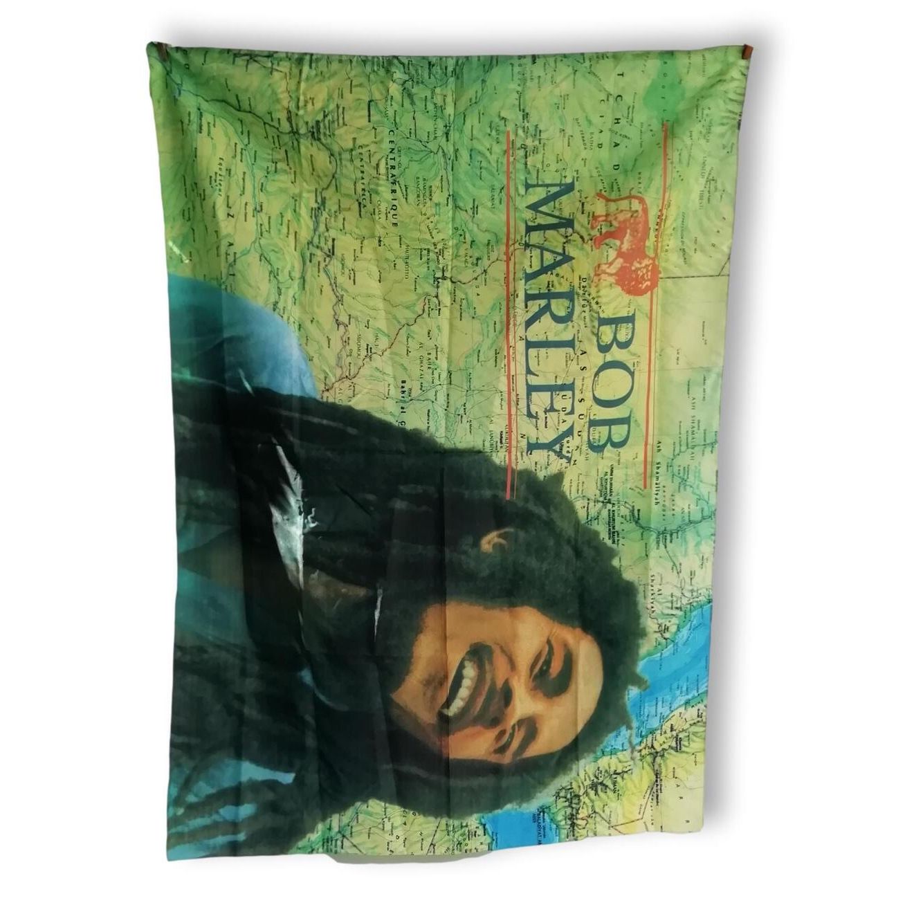 Bandera Bob Marley en Tela