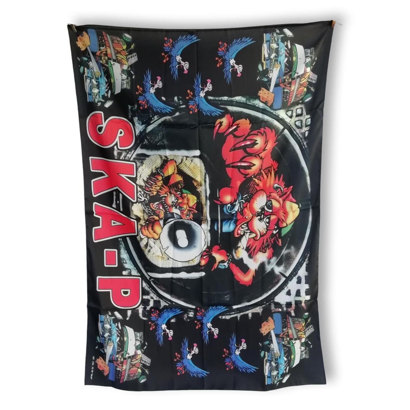 Bandera Ska-P en Tela