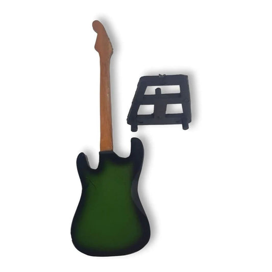 Guitarra Eléctrica miniatura en color verde