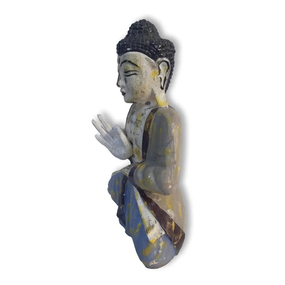 Buda En Madera de Balsa De 30 cm.