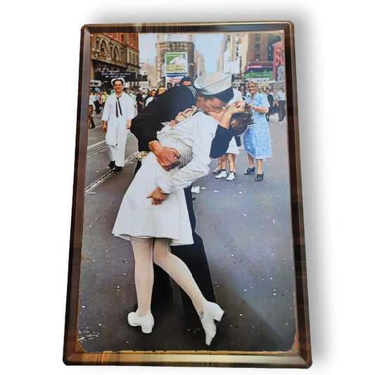 Chapa retro "Times Square" de 60cm. x 40cm.