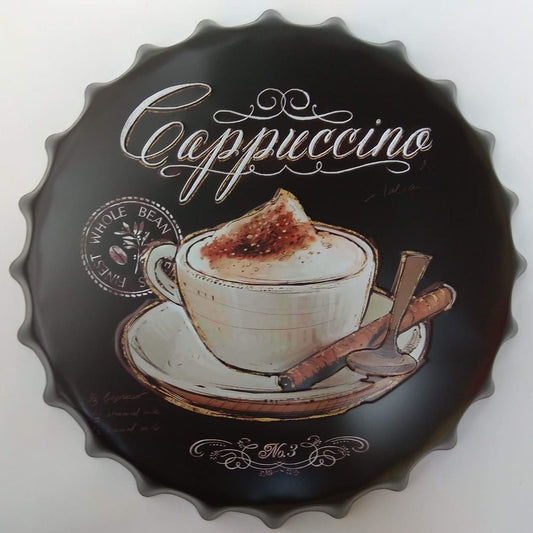 Tapa retro "Cappuccino" 40cm.