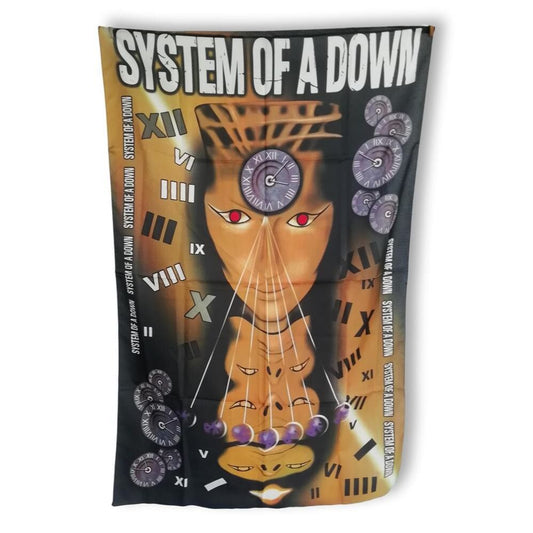 Bandera System Of A Down en Tela