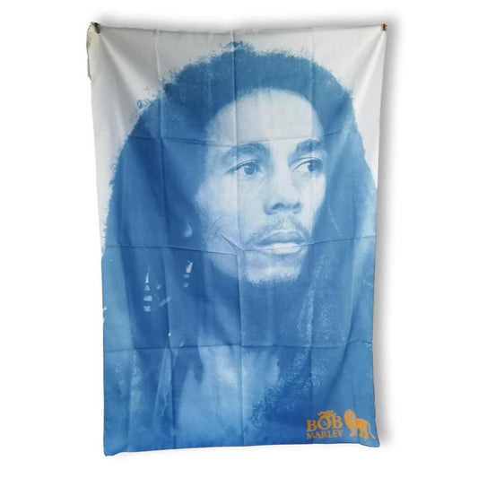 Bandera Bob Marley en Tela