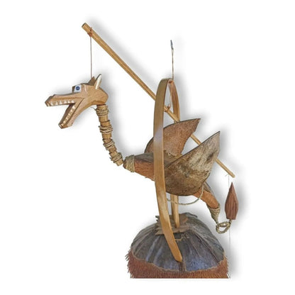 Móvil o Llamador de Ángeles Modelo Dragón