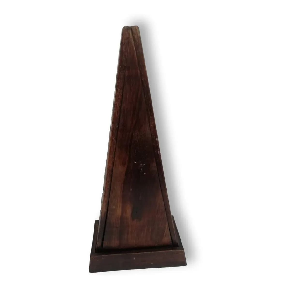 Piramide de Madera para guardar Bijouterie o Costurero