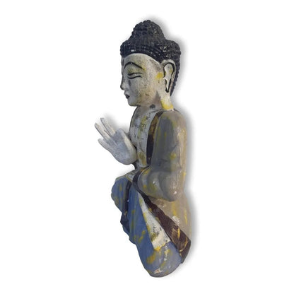 Buda En Madera de Balsa De 30 cm.