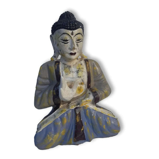 Buda En Madera de Balsa De 30 cm.